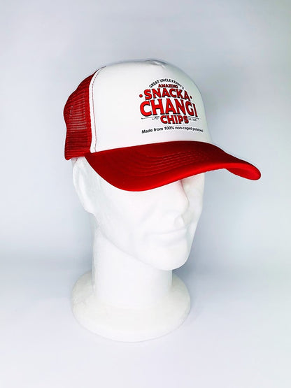 Snackachangi Trucker Cap - Red