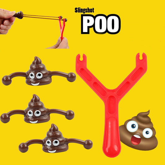 Funny Poo Slingshot ( 5pcs)